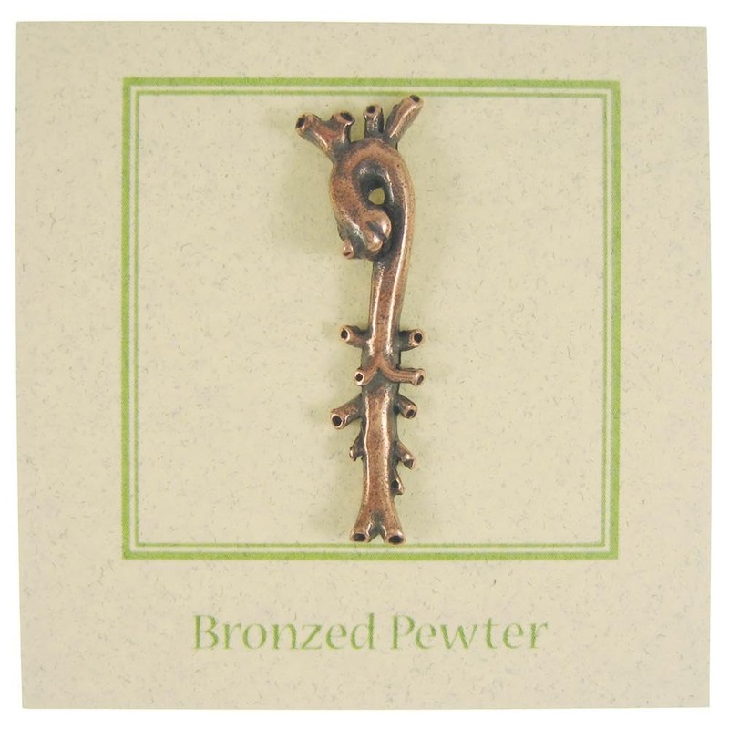 Jim Clift Design Aorta Copper Lapel Pin - 1 Count