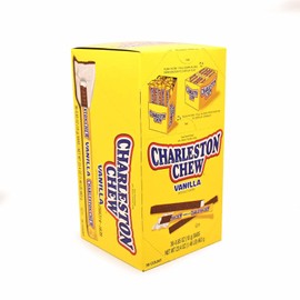 Tootsie Roll Charleston Chew, Vanilla, 18 Grams (0.65 Oz) Bars, 36 Count