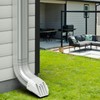 Furniok 2-Pack Gutter-Downspout Rodents Guard - Gutter Downspout Extension Accessory,