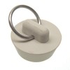 Danco 35974B 1-Inch Rubber Drain Stopper, White, 1 per Bag
