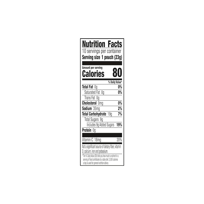 Gabby's Dollhouse Fruit Flavored Snacks, Treat Pouches, Gluten Free, 10