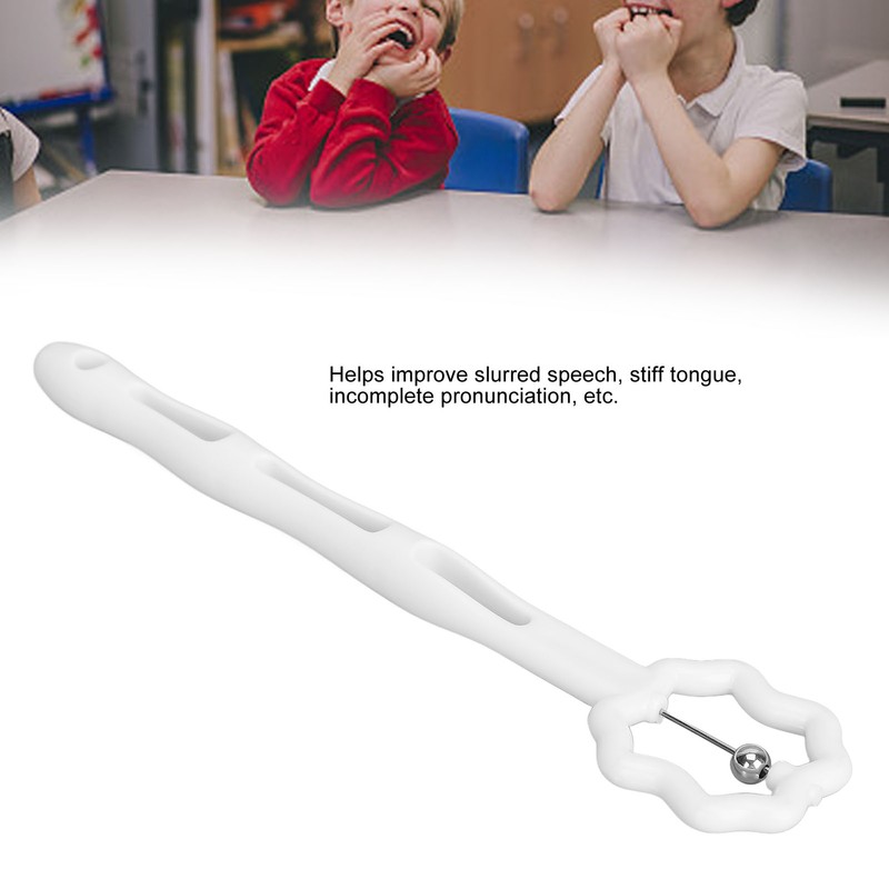 Tongue Tip Exerciser Safe Improve Speech Clarity Oral Lips Muscle