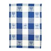 Ross Zwirn Half-Linen Tea Towel Cocktail Glasses Jacquard 50 x