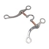 Horse Snaffle Bit Stainless Steel Rose Gold Plated Horse Gag
