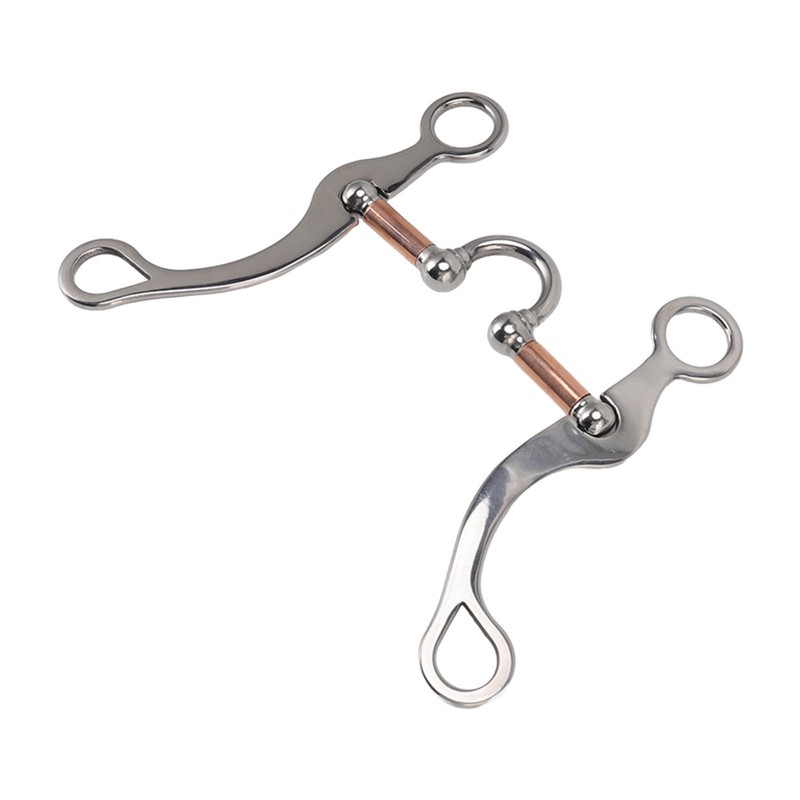 Horse Snaffle Bit Stainless Steel Rose Gold Plated Horse Gag