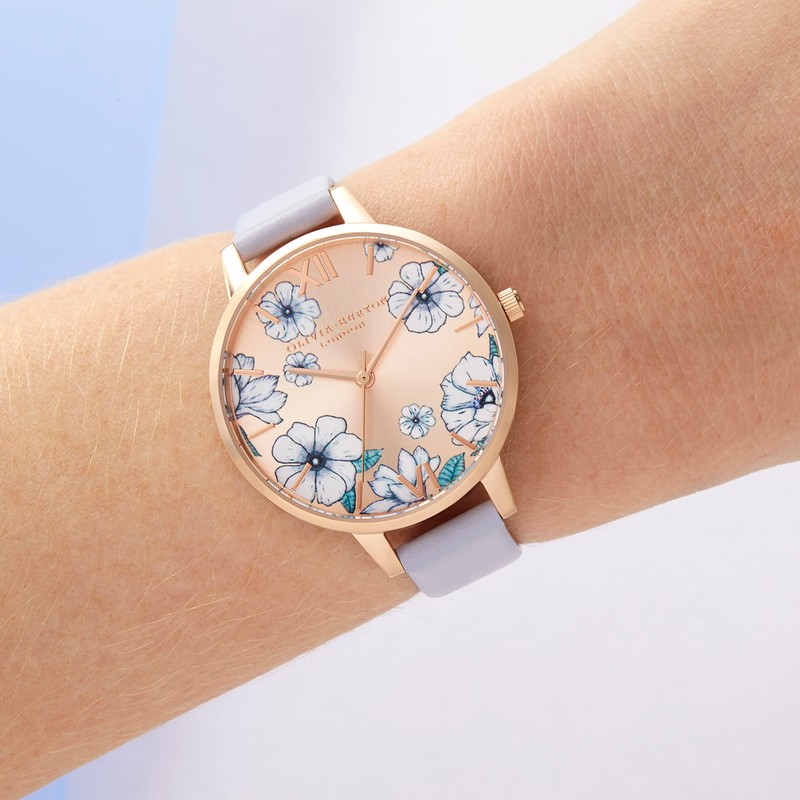 Olivia Burton Groovy Blooms OB16AN03 Women's Analogue Quartz Watch with