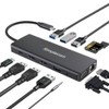 Simplecom CHN612 USB-C 12-in-1 Multiport Docking Station Dual HDMI +