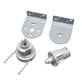 Luanxu 30mm Roller Shade Clutch for 1-1/4" Exterior Tube Roller Blind Clutch Replacement Parts Repair Kit Complete with Metal Brackets, Bead Chain, Shade Weight Max Load 11 LBS