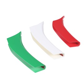 LLKUANG 3 Color Front Grill Insert Cover Trims Compatible with Maserati Grecale 2022 2023,ABS Plastic Car Front Grill Decoration Strips Exterior Accessories-3PCS
