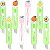 Lanties 8 Pieces Cute Box Cutter Utility Retractable Mini Sharp