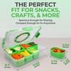 KEYVOZ Snackle Box Container with Lid- Travel Charcuterie Box with
