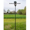 Universal Mounting Pole Kit - Great for Post-Mounted Bird Houses