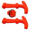 Qblahip Cooler Drain Plugs Lid T Latch Straps Handles Replacement