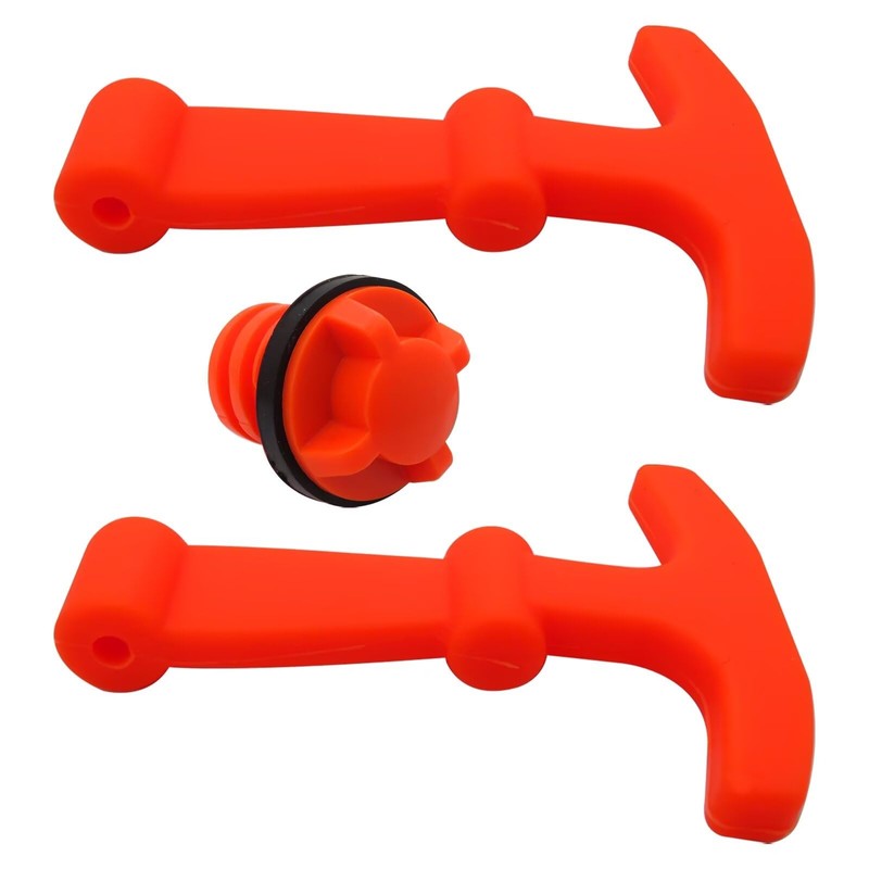 Qblahip Cooler Drain Plugs Lid T Latch Straps Handles Replacement