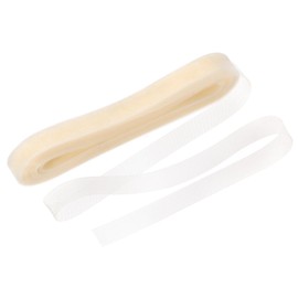 M METERXITY Stiff Horsehair Braid 1 Inch Wide 25 Yards Soft Polyester Horsehair Braid Roll for Wedding Dress/Dance Formal Dress Accessories/Skirt Boning Sewing Shaping [Light White]