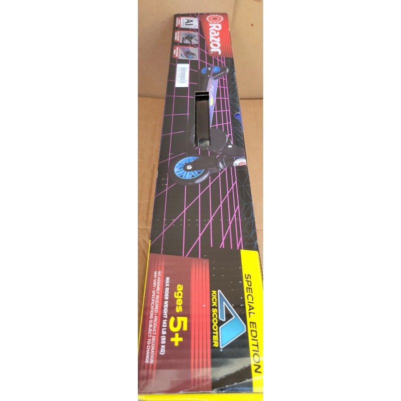 Razor 🛴 Razor A 2 Wheel Scooter Synthwave Special Edition