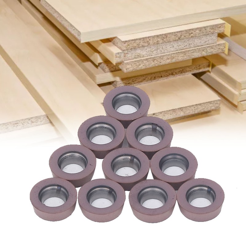 10Pcs Turning Insert Carbide Blade Cutter CNC Lathe Milling Tool