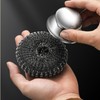 Stainless Steel Wool Scrubber with Handle | Wool Dish Scrubber