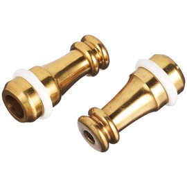 Merriway® BH00748 (2 Pcs) Curtain Blind Cord Pull, 38 mm (1.1/2 inch) Solid Brass - Pack of 2 Pieces