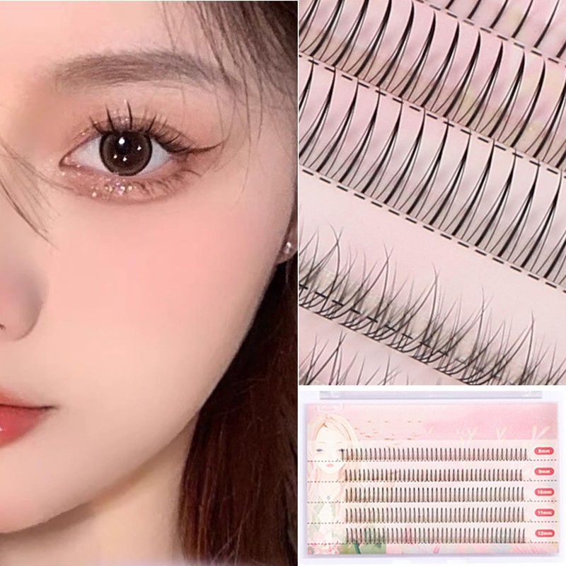 YOVOY Partial False Eyelashes, Natural, Popular, Partial False Eyelashes, Point