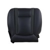 Slakerbe Front Driver Side Bottom Seat Cover, Microfiber Leather Perforated