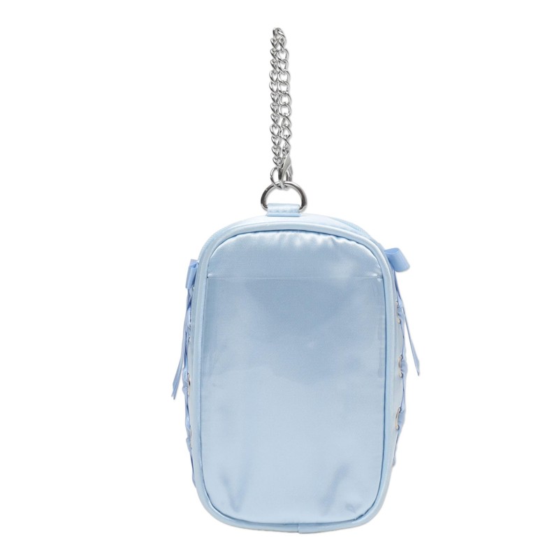 Wigo Women's Side Lace-Up Sewn Pouch, saxon blue