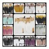 Importacion 8 Set De 20 Pzs Brochas De Maquillaje Profesional