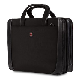 Wenger Luggage Proxy Zippered Laptop Presentation Padfolio, Black, 14-inch (601675)