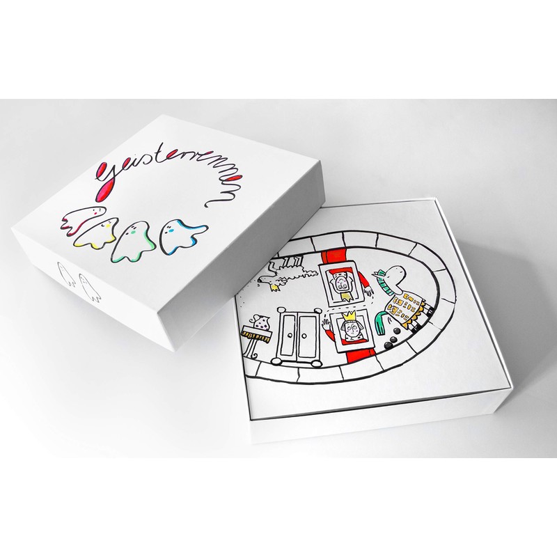 DIY Game / Blank Board Game for DIY (Game Plan