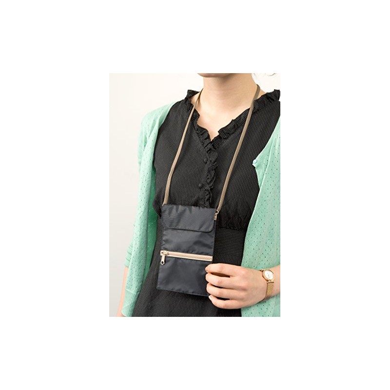 Walking the Earth SG Compact Pouch, Black