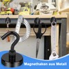Aenienoe Pack of 20 Magnetic Hooks Small Strong Magnets with