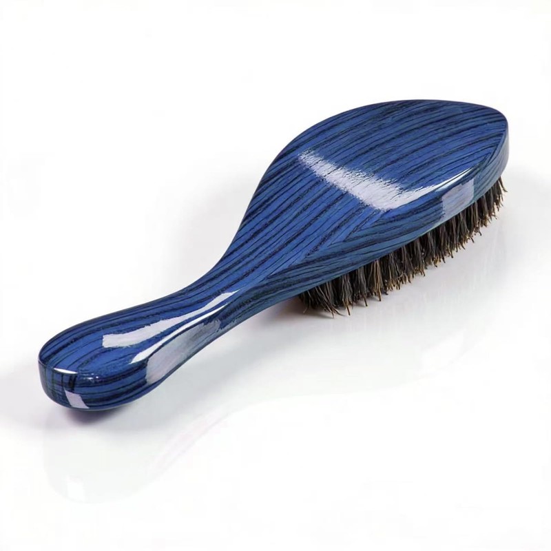 Terrilee Premium Handle 360 Wave Brush for Men - Medium