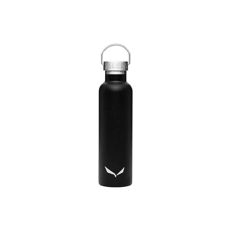 Salewa Valsura Insulated Stainless Steel Bottle, 0.65 L, Black Out,