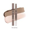 TOO COOL FOR SCHOOL Dual Contour Stick 2.2g [Cool/Warm/Neutral], Shade:02