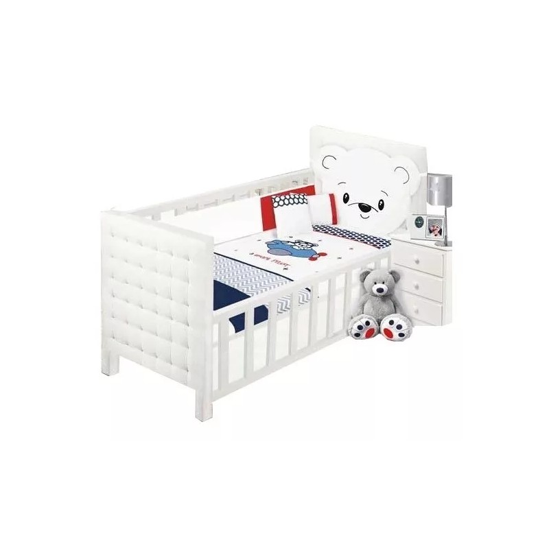 BabyBaby Set De Edredón Para Cama Cuna Corral Modelo Piloto