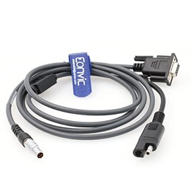 Eonvic Total Station Data Power Cable EDC121 Y Cable for Topcon MS05 MS05A EDC117 for Sokkia SRX