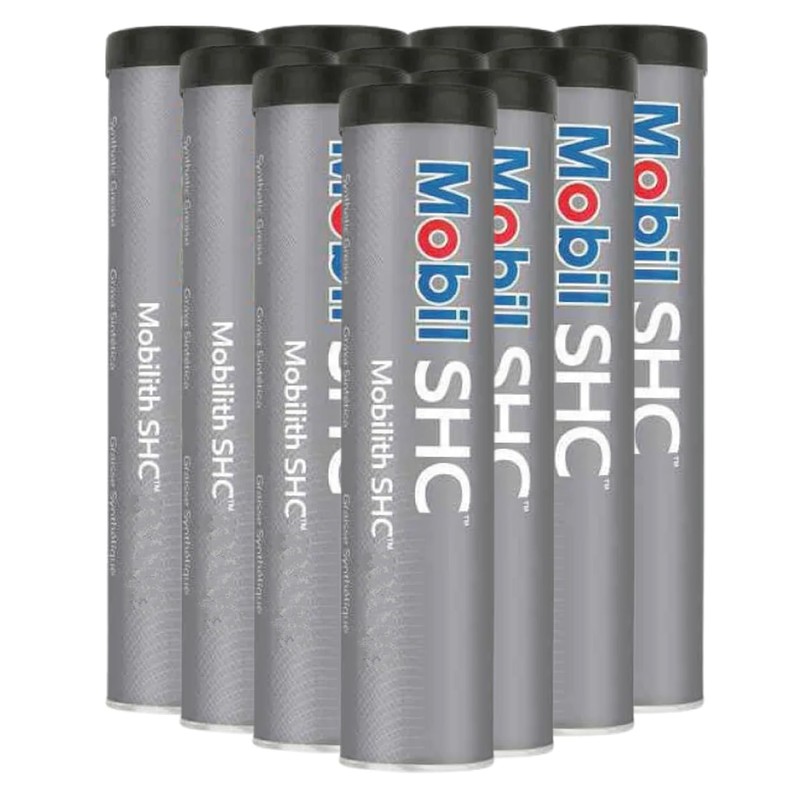 Mobil Mobilith SHC 100 13.4 oz Cartridge (10Pack)