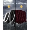 Chakipee Umbrella Travel Compact Windproof Umbrellas for Rain - Automatic