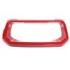 carpart2021 Red ABS Center Console Dashboard Trim Frame Cover For