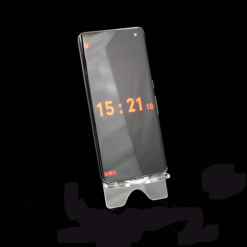 Beautiful transparency that can be used vertically or horizontally. Acrylic