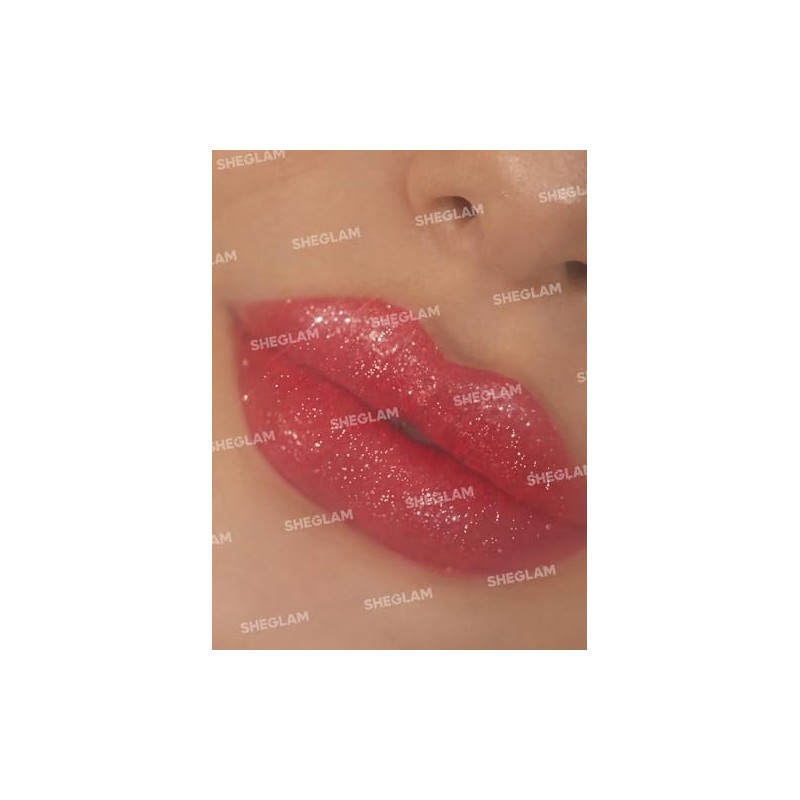 SHEGLAM Kit de purpurina Lip Dazzler (Red carpet, 3 g)