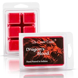 The Candle Daddy Dragon's Blood Scented Wax Melt - 2 Ounces - 6 Cubes - 1 Pack