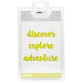 Kaisercraft Dies Discoverexploreadventure To 1-inch x 4.75-inch