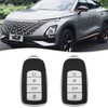 2Pcs Car Smart Key Fob Case Soft TPU Remote Key