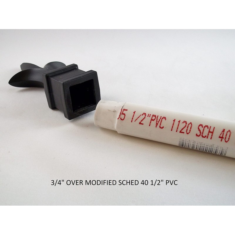 Retrospec Creations 50 Each for 3/4" Plastic Finial Tops for