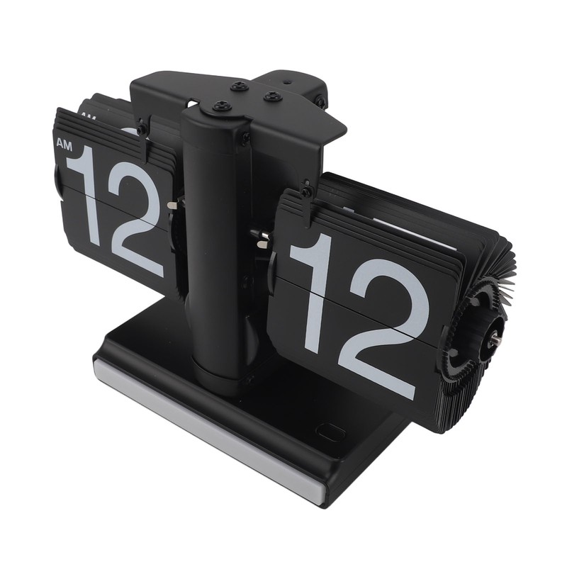 Retro Digital Flip Down Clock Battery Powered Flip Desk Clock