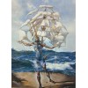 Salvador Dali Costume for Tristan Insane - "The Ship" Framed