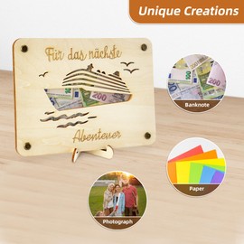 TAKULA Money Gift Travel Money Gift Boat Trip Cruise Gift Decoration Ship Money Gifts Ideas Money Gifts Packaging Money Gift Adventure