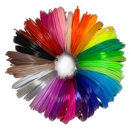 imfulodo 3D Printing Pen Filament - PLA Refills for 3D Print, 20 Bundles, 20 Colors, 16 Feet Each - Ideal for Art, Crafts, Doodler to Create - is Great Birthday and Christmas Gifts for Kids