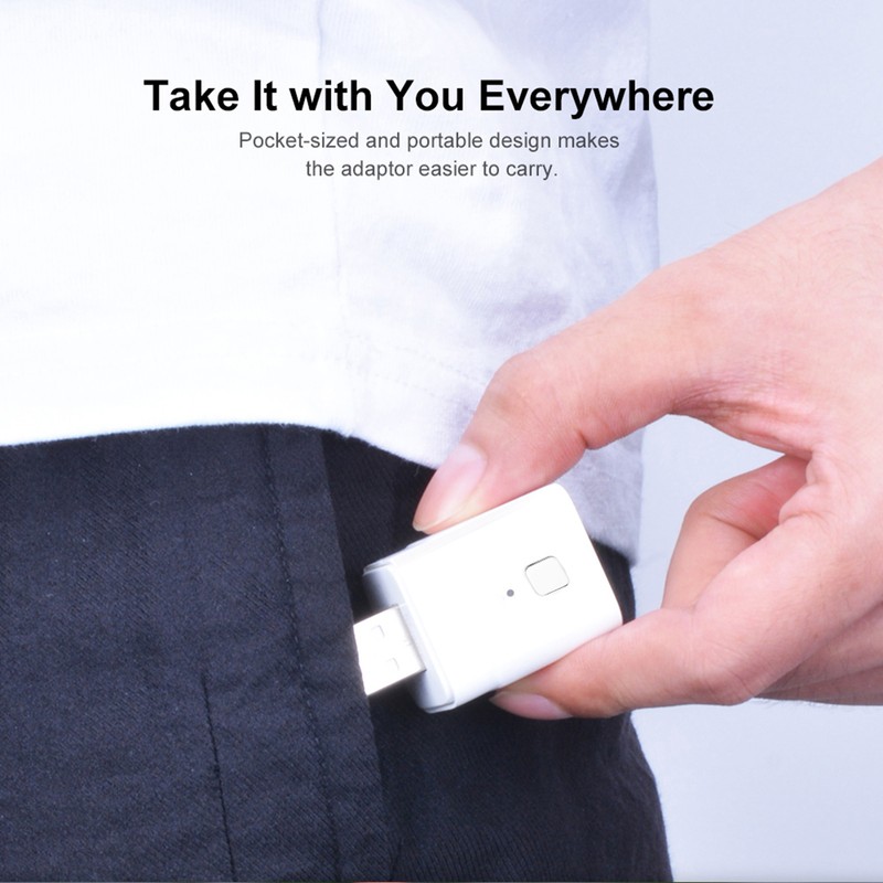 5PCS Tuya Micro 5-12V Wireless USB Smart Adaptor Flexible and